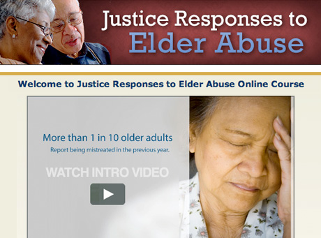 Justice Responses to Elder Abuse